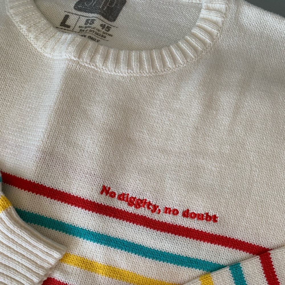 Saturday Morning Pancakes - No diggity, no doubt sweater